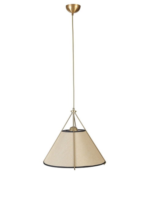 Opviq Lámpara de Araña Beige y Dorada con Altura Ajustable Opviq Lámpara de Araña Beige y Dorada con Altura Ajustable
